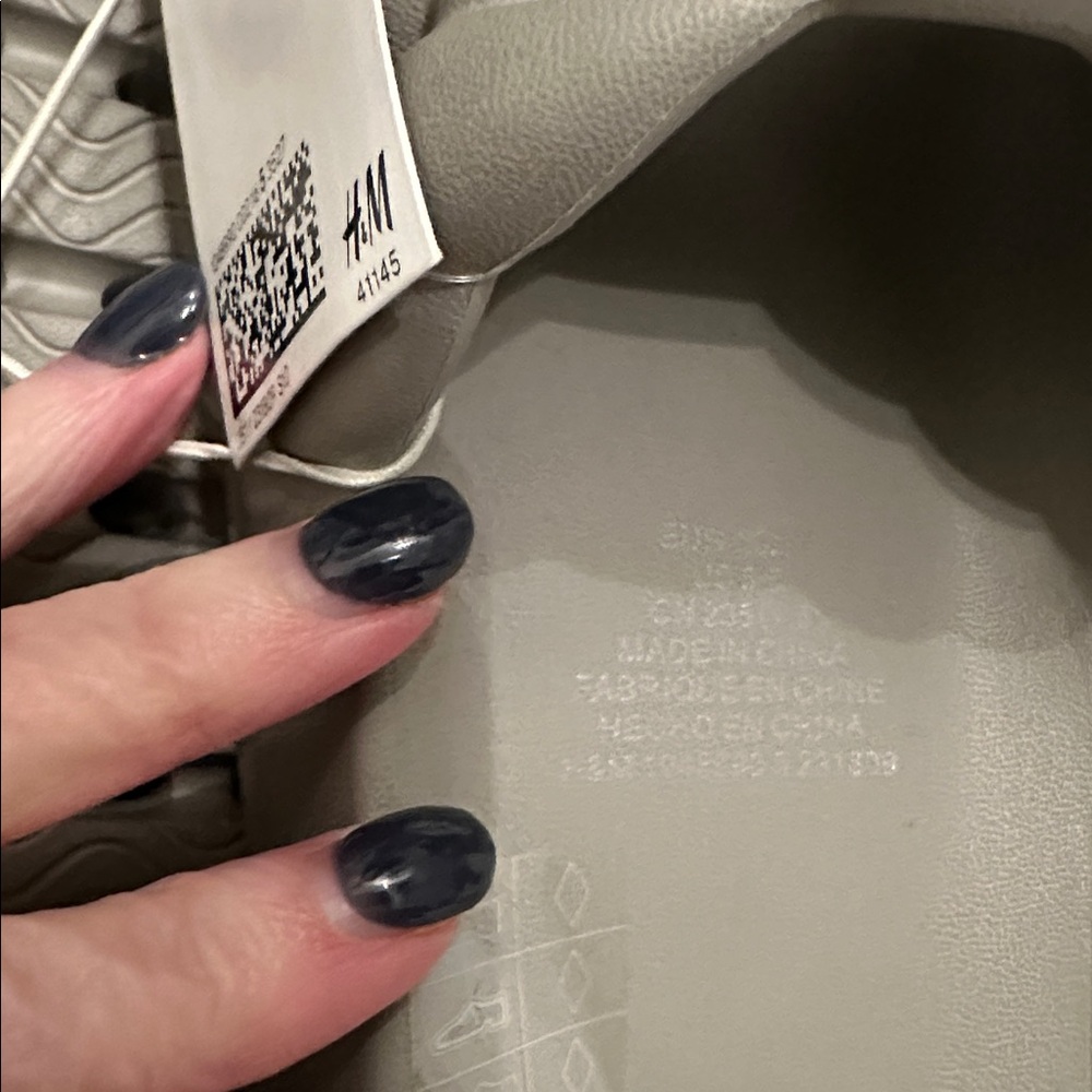 H&M Taupe Braided Women's Sandals - Picture 4 of 4